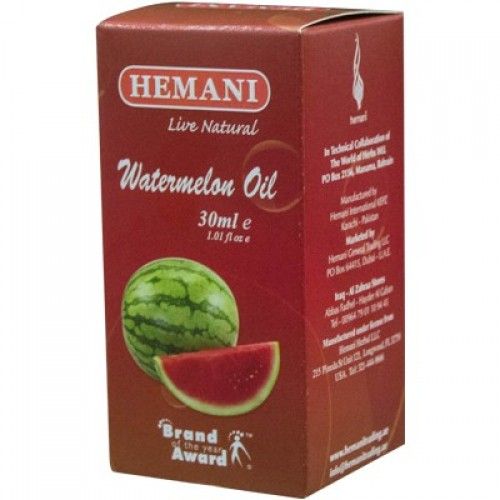 Хемани масло Арбуза, 30 мл. Hemani Watermelon oil.