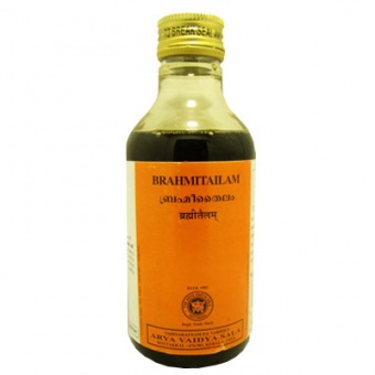 Брахми Тайлам массажное масло для головы 200мл Коттаккал Brahmi Tailam Kottakkal 200 ml -5
