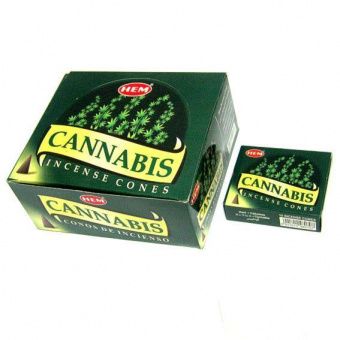 Конусные благовония Cannabis канабис 10шт -5