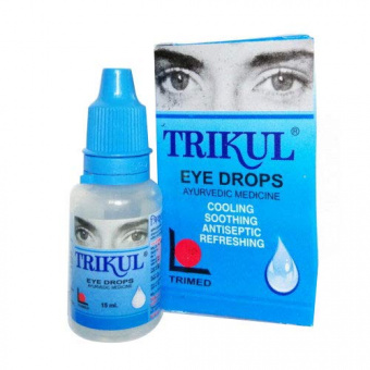 Трикул Тримед капли для глаз, 15мл. Trikul eye drops. -5