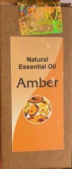 Эфирное натуральное масло Амбер, 10мл. Natural Essential Oil Amber. -5