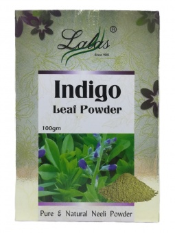 Лалас Индиго для волос, порошок, 100г. Lalas Herbal Natural Indigo Powder. -5