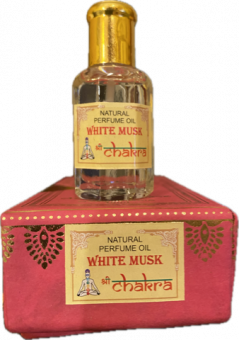 Масло духи White Musk Белый Муск  Chakra Perfume oil 10 мл -5