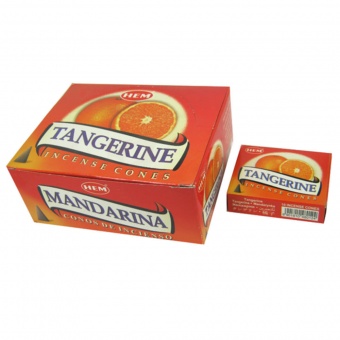 Хем конусы Мандарин, 10шт.в уп. HEM cones Tangerine. -5