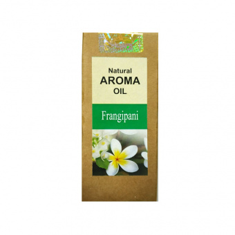 Ароматическое масло Франжипани, Шри Чакра,10мл. Natural Aroma Oil Frangipani, Shri Chakra. -5