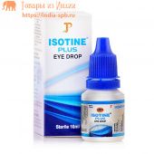 Айсотин плюс, 10мл. средство для глаз Isotine plus Jagat Pharma.