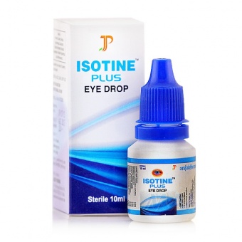 Айсотин плюс, 10мл. средство для глаз Isotine plus Jagat Pharma. -5