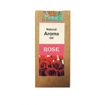 Ароматическое масло Роза, Шри Чакра,10мл. Natural Aroma Oil Rose, Shri Chakra. -5