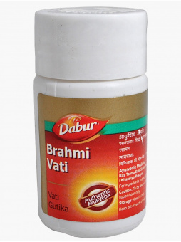Брахми Вати тоник для мозга, Дабур, 40 шт. Brahmi Vati Dabur. -5