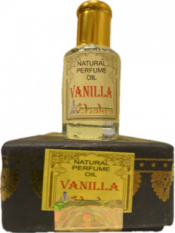 Масло духи  ВАНИЛЬ Vanilla Perfume Oil CHAKRA 10 мл -5
