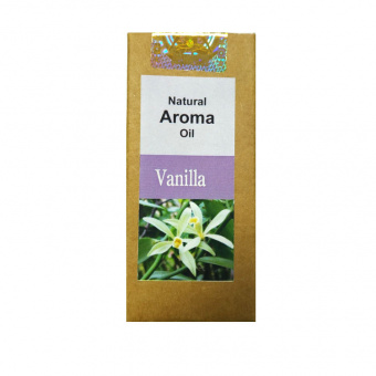 Ароматическое масло Ваниль, Шри Чакра,10мл. Natural Aroma Oil Vanille, Shri Chakra. -5