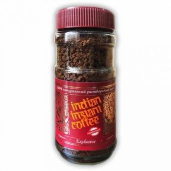 Кофе растворимый гранулированный Эксклюзив, 100г. Indian Instant Coffee Exclusive, Индия. -5