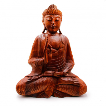 Будда в медитации, дерево суар, 50см. -5