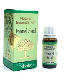 Эфирное натуральное масло Фенхель, Шри Чакра, 10мл. Fennel Seed Natural Essential Oil. -5