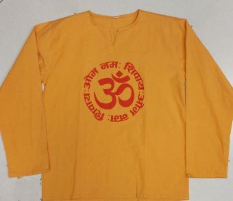 Рубашка, цвета в ассортименте, хлопок,  размеры M-3XL. Непал. -5