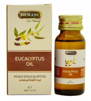Хемани масло Эвкалипта, 30 мл. Hemani Eucalyptus oil. -5
