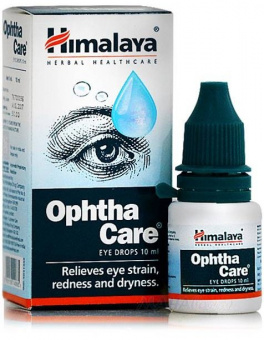 Глазные капли  Оптакейр, 10 мл, производитель Хималая; Ophthacare eye drops, 10 ml, Himalaya -5