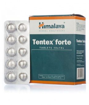 Тентекс Форте, мужское здоровье, Хималая, 10x10шт. Tentex Forte Himalaya. -5