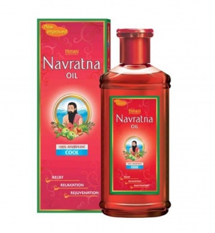 Навратна масло для массажа головы и тела, Химани, 100мл. Himani Navratna Oil. -5