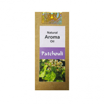 Ароматическое масло Пачули, Шри Чакра,10мл. Natural Aroma Oil Patchouli, Shri Chakra. -5